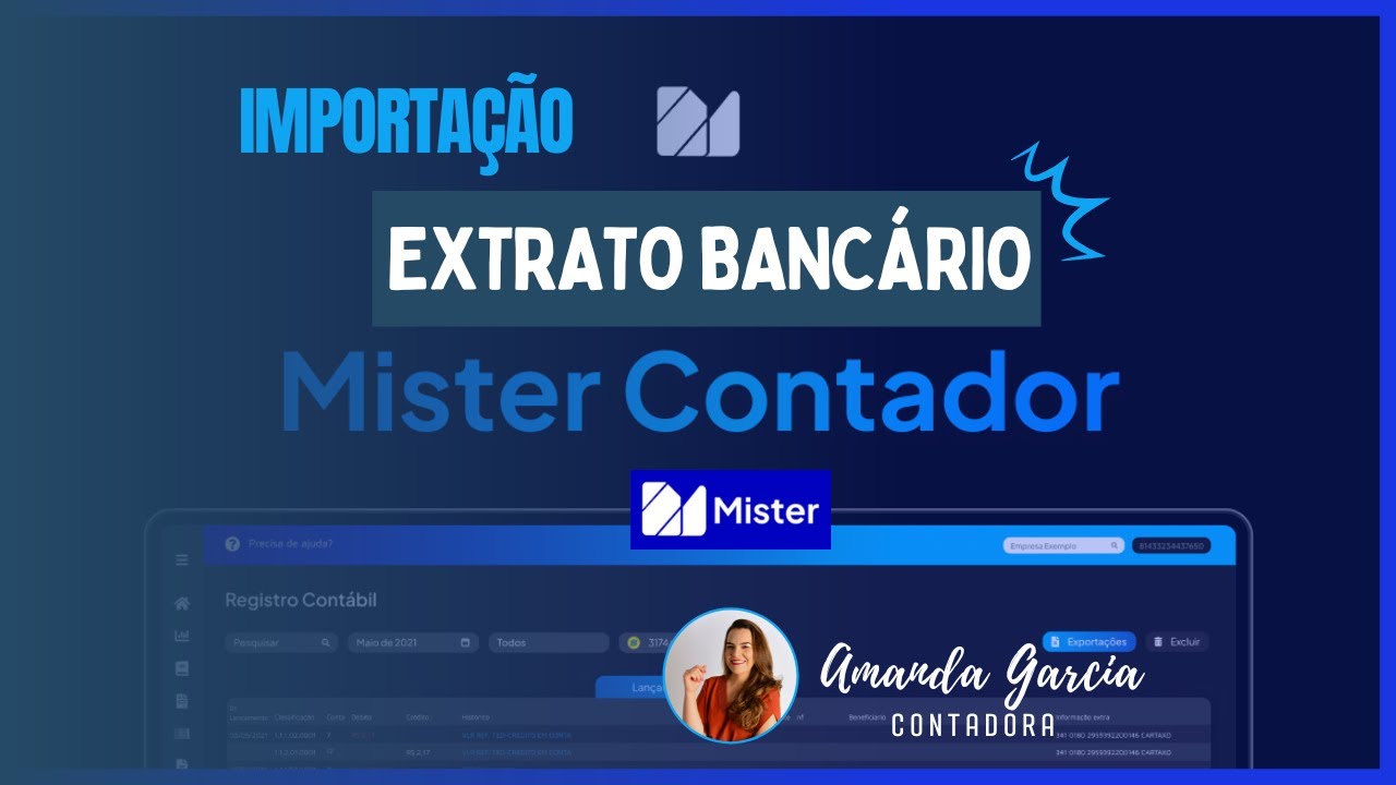 IMPORTA&Ccedil;&Atilde;O EXTRATO BANC&Aacute;RIO | MISTER CONTADOR