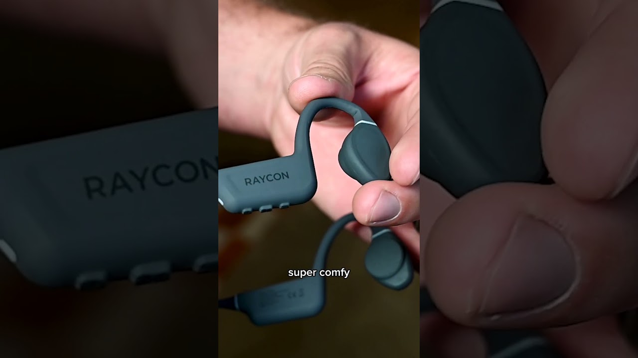 New Bone Conduction Headphones by RAYCON