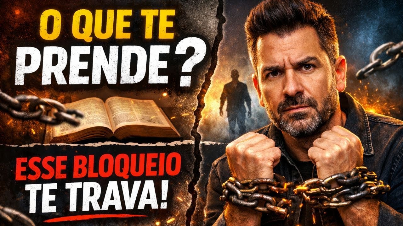 V034 - DEUS TE CHAMOU PARA ROMPER, MAS O VELHO EU AINDA TE PRENDE? DESCUBRA O QUE ESTÁ TE BLOQUEANDO