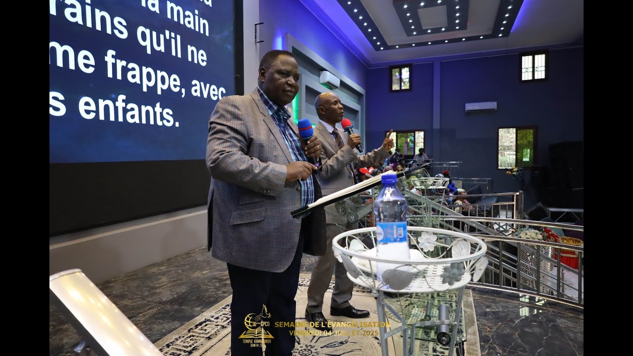 CULTE DOMINICAL  DU 06 JUILLET 2025 |  ORATEUR: PASTEUR JACQUES KALABO