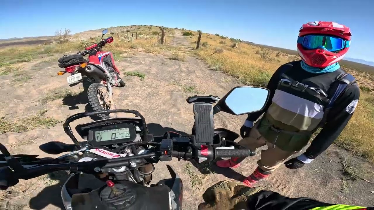 First time rider on CRF300l gets first taste of sand