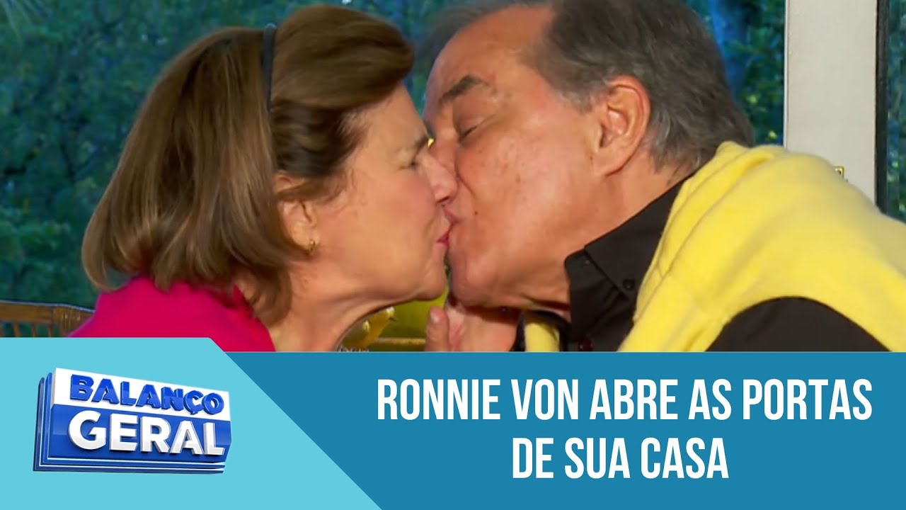 Ronnie Von abre as portas de casa ao Balanço Geral e revela detalhes da vida pessoal