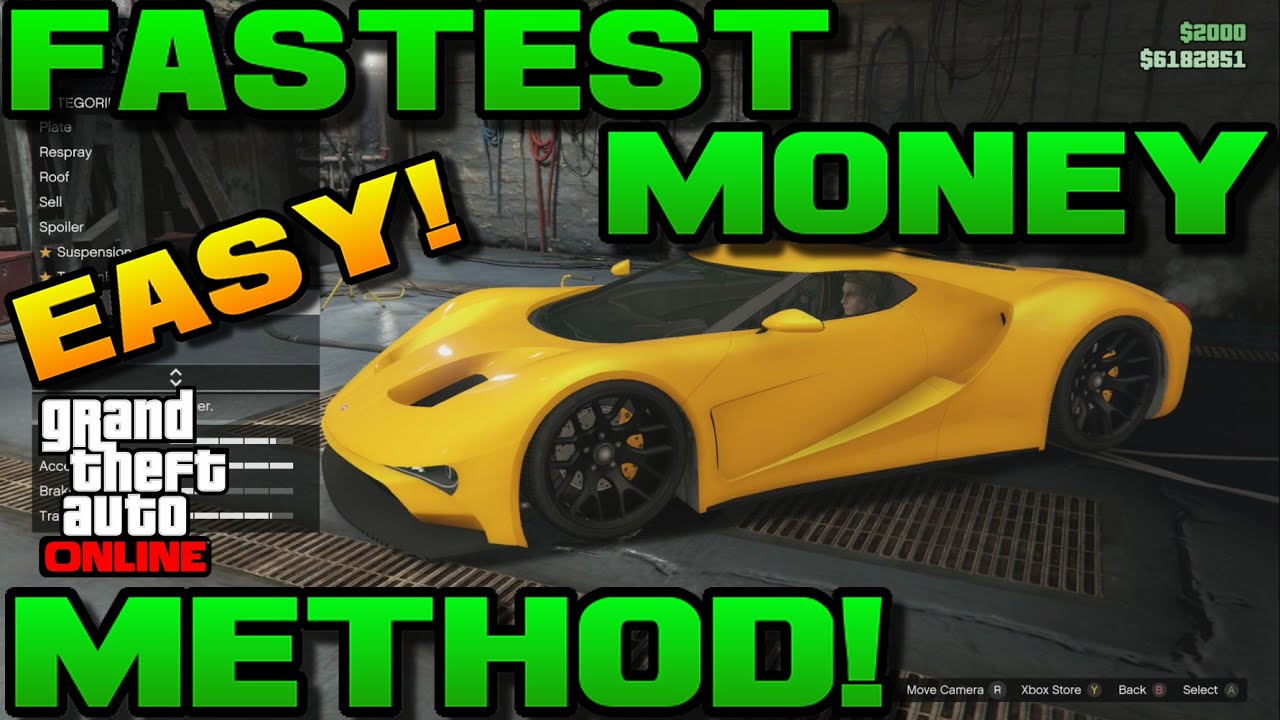Gta 5 Online: EASY SUPER FAST MONEY METHOD! - (Selling Duplicate Cars)