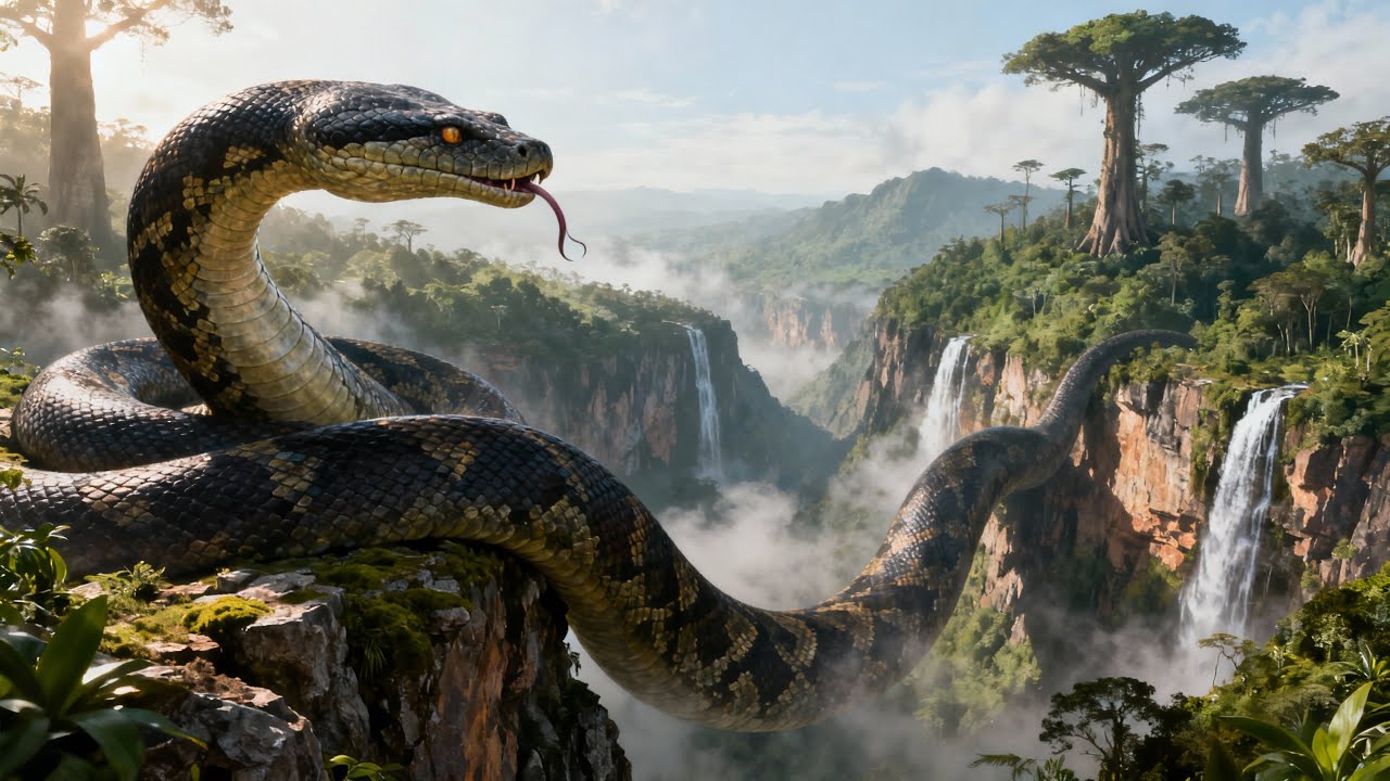 King Kong vs Titanoboa – Epic Jungle Battle | 3.3 Million Years Ago EP-1