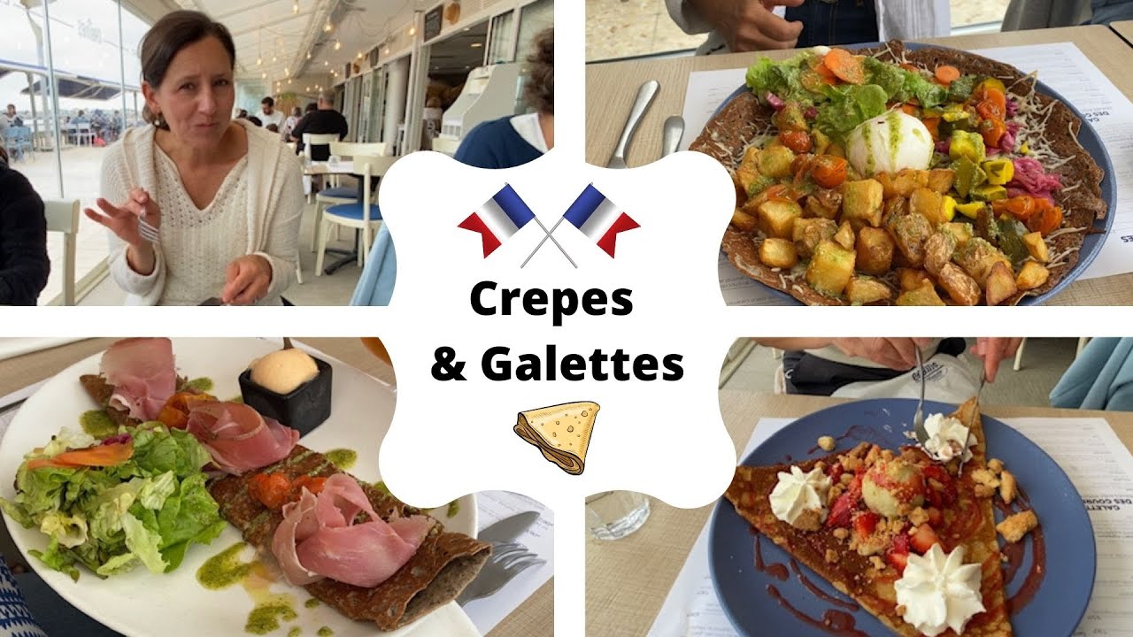 A Visit to the Beach for Crepes and Galettes!