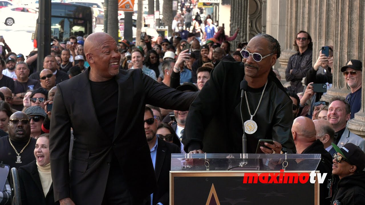 Snoop Dogg speech at Dr. Dre's Hollywood Walk of Fame star ceremony