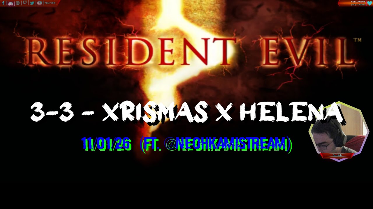 Resident Evil 5 - #9 [4K] - 3-3 - Xrismas X Helena - 11/01/26 (ft. @NeohkamiSTREAM)