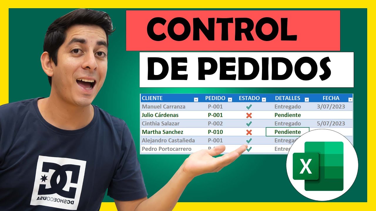 📢 Crea un Control de Pedidos en Excel (Con Macros)
