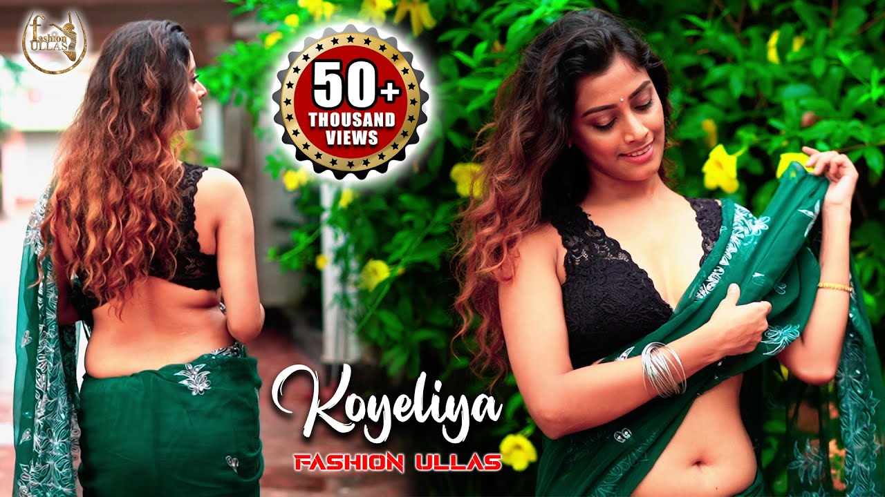 KOYELIYA | NET EMBROIDERY SAREE LOOKS | FASHION ULLAS #sareelover #saree #sareefashion #tranding