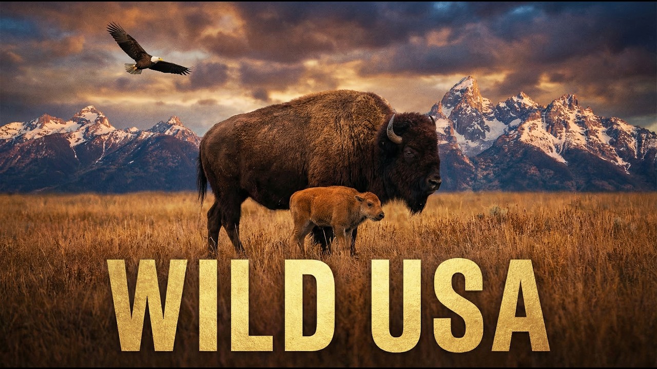Wild USA. Land of Grizzlies and Peaks | Full Nature Documentary | Part 1