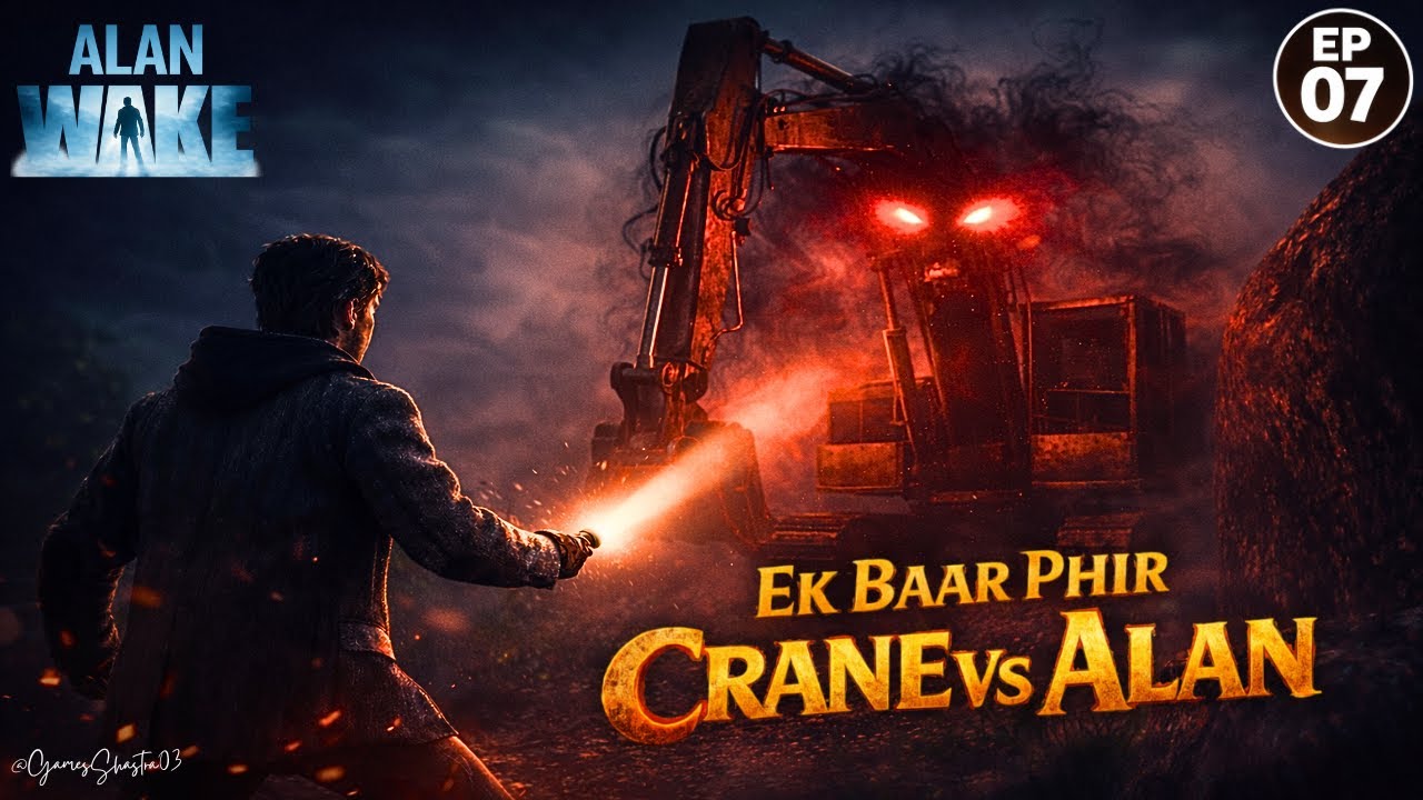 Darkness Ne Crane Ko Zinda Kar Diya! 😨 | Alan Wake Gameplay #7