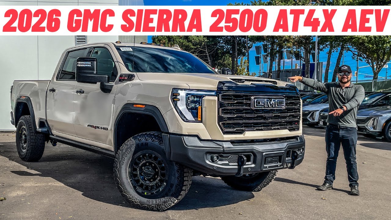 2026 GMC Sierra 2500 AT4X AEV! | *Full Walkaround Review* | – The Ultimate Off-Road Diesel Truck!