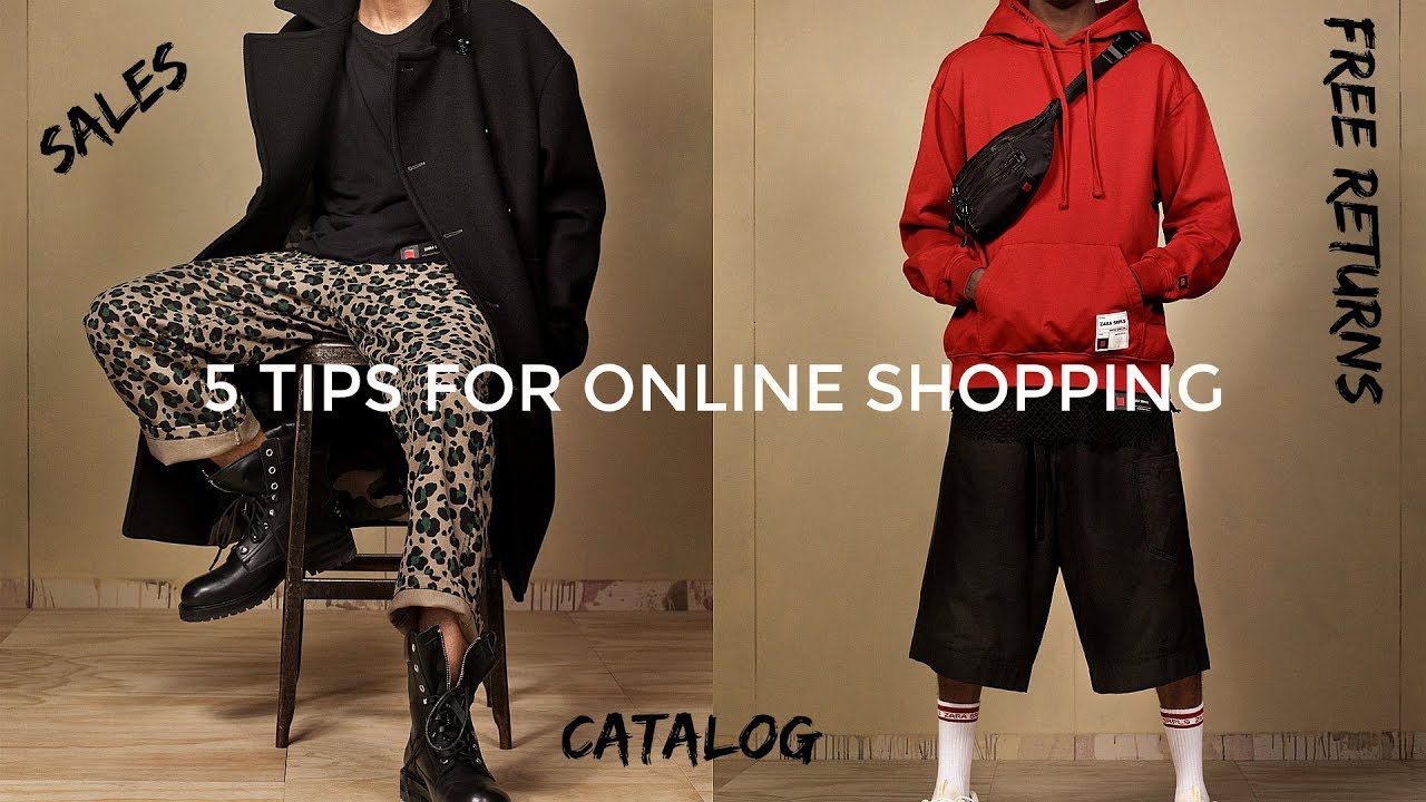 5 TIPS FOR SHOPPING FOR CLOTHES ONLINE | Men's Fashion | Daniel Simmons