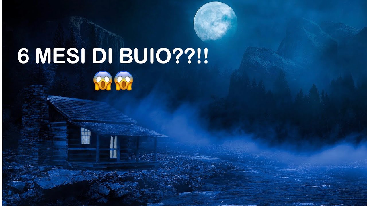 Quanto è BUIA la NORVEGIA in INVERNO?