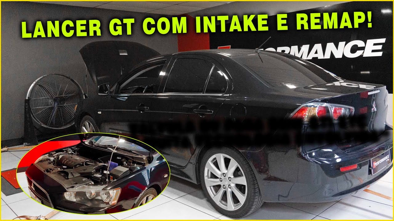 Lancer GT COM INTAKE E REMAP - Performance by Rafa