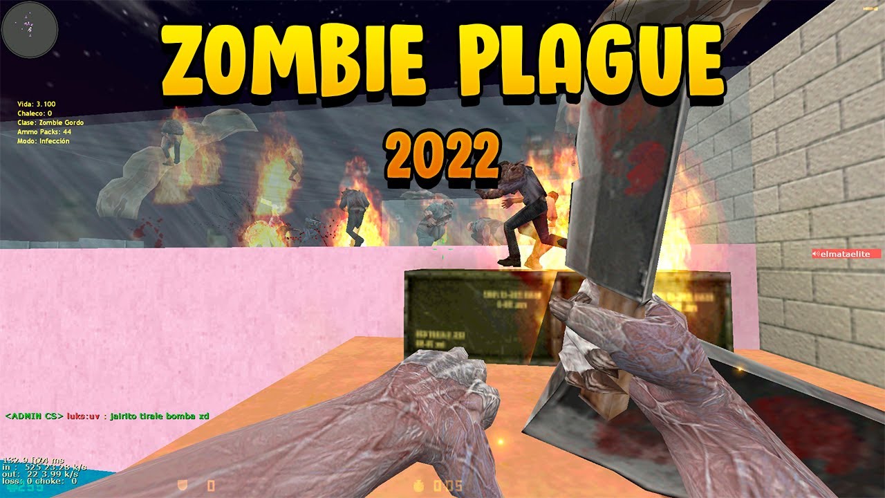 ZOMBIE PLAGUE CS 1.6 en 2022 !!