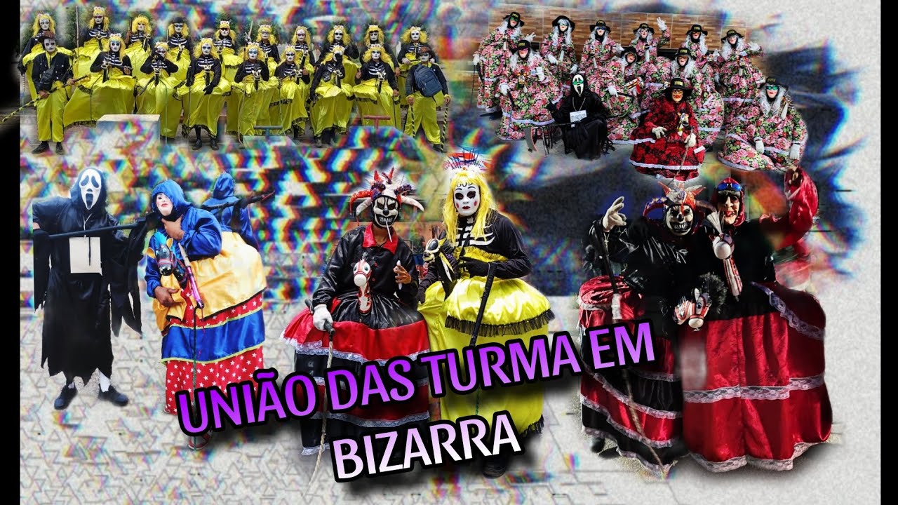 União das burrinhas no último dia de carnaval em bizarra