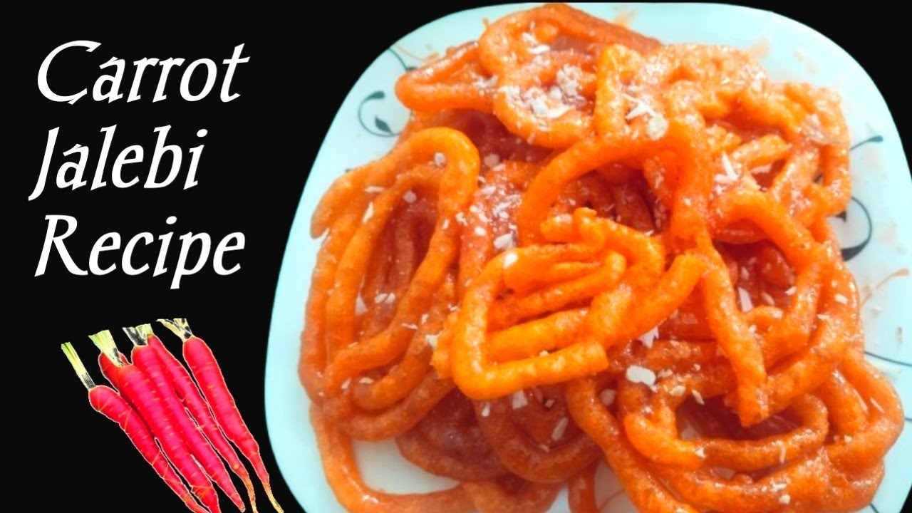 Gajar Jalebi | Crispy & Juicy Jalebi Without Eno | Winter Special Sweet |