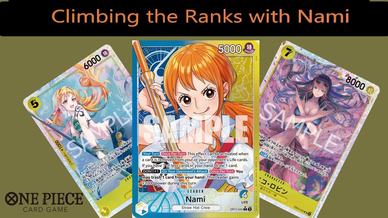 OnePieceTCG: Ranked Nami vs Mihawk