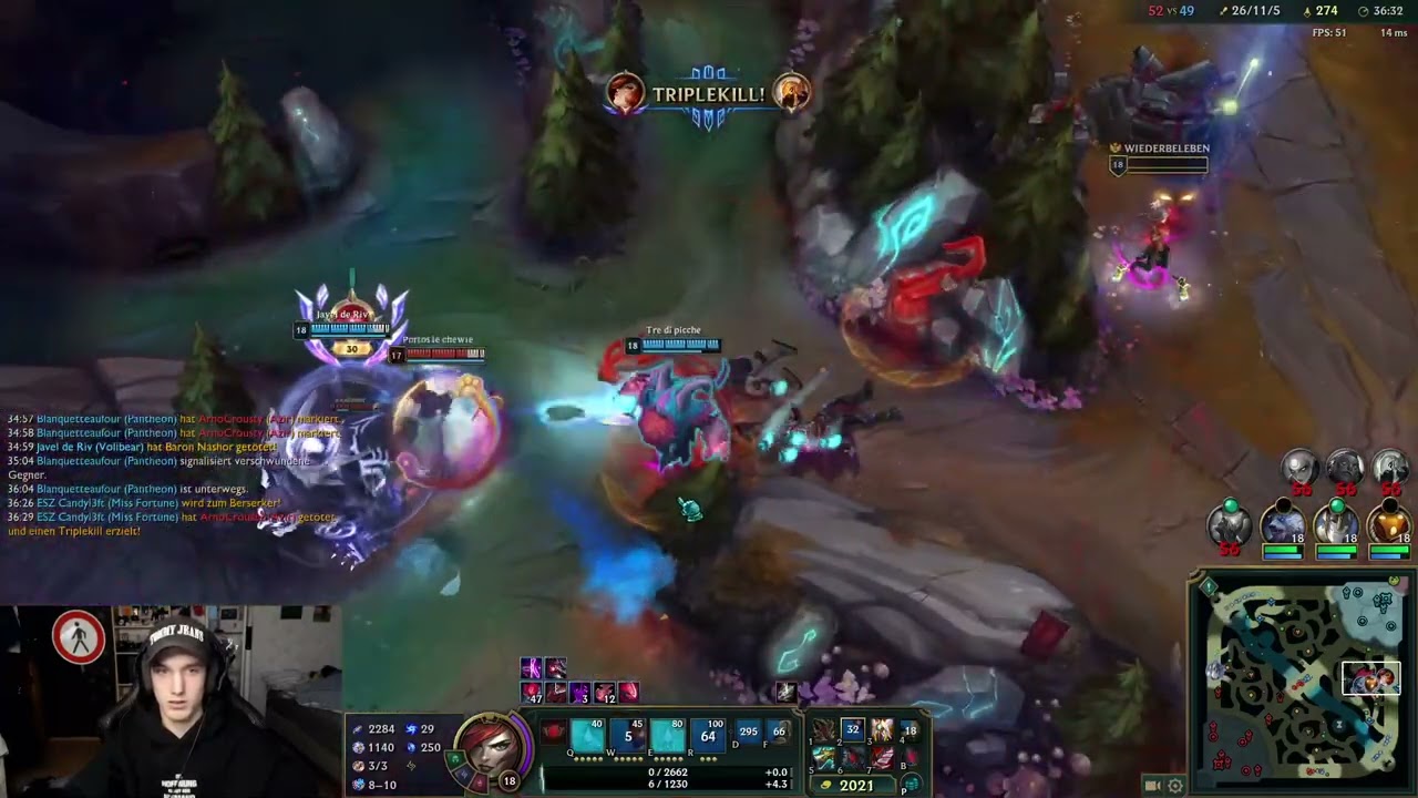 Miss Fortune PENTAKILL. Clip Season 15