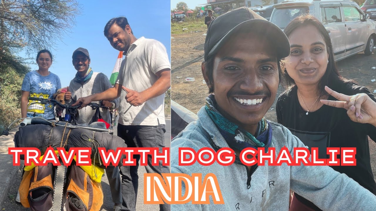INDIA TRAVEL WITH DOG CHARLIE 🦮🚴 || चार्ली के साथ भारत यात्रा 🦮🚴😯