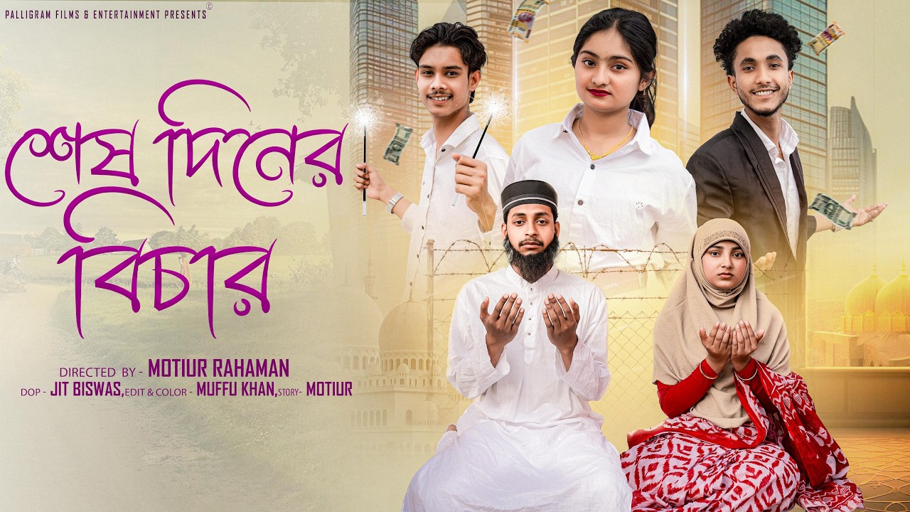 শেষ দিনের বিচার ।Sesh Diner Bichar। Bangla Samajik Natok  l Riyaj & Tuhina l  Palli Gram TV Official