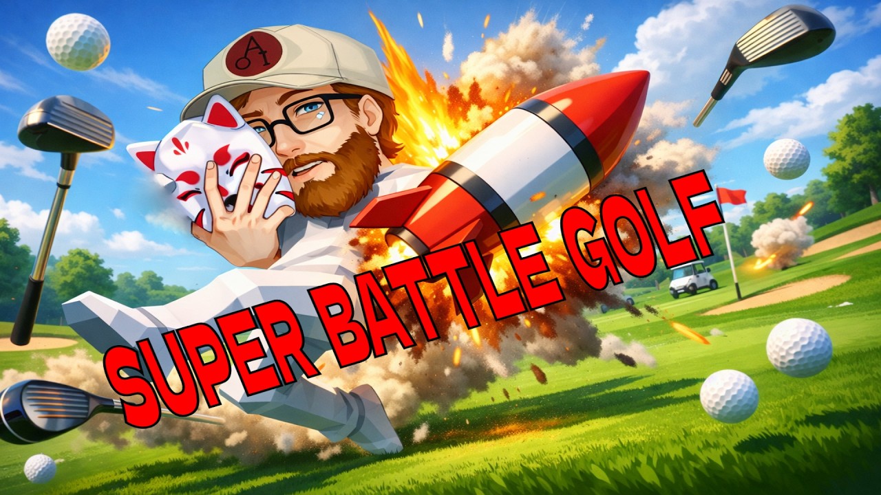 GOLF mit RAKETENWERFERN?! 🚀 Super Battle Golf