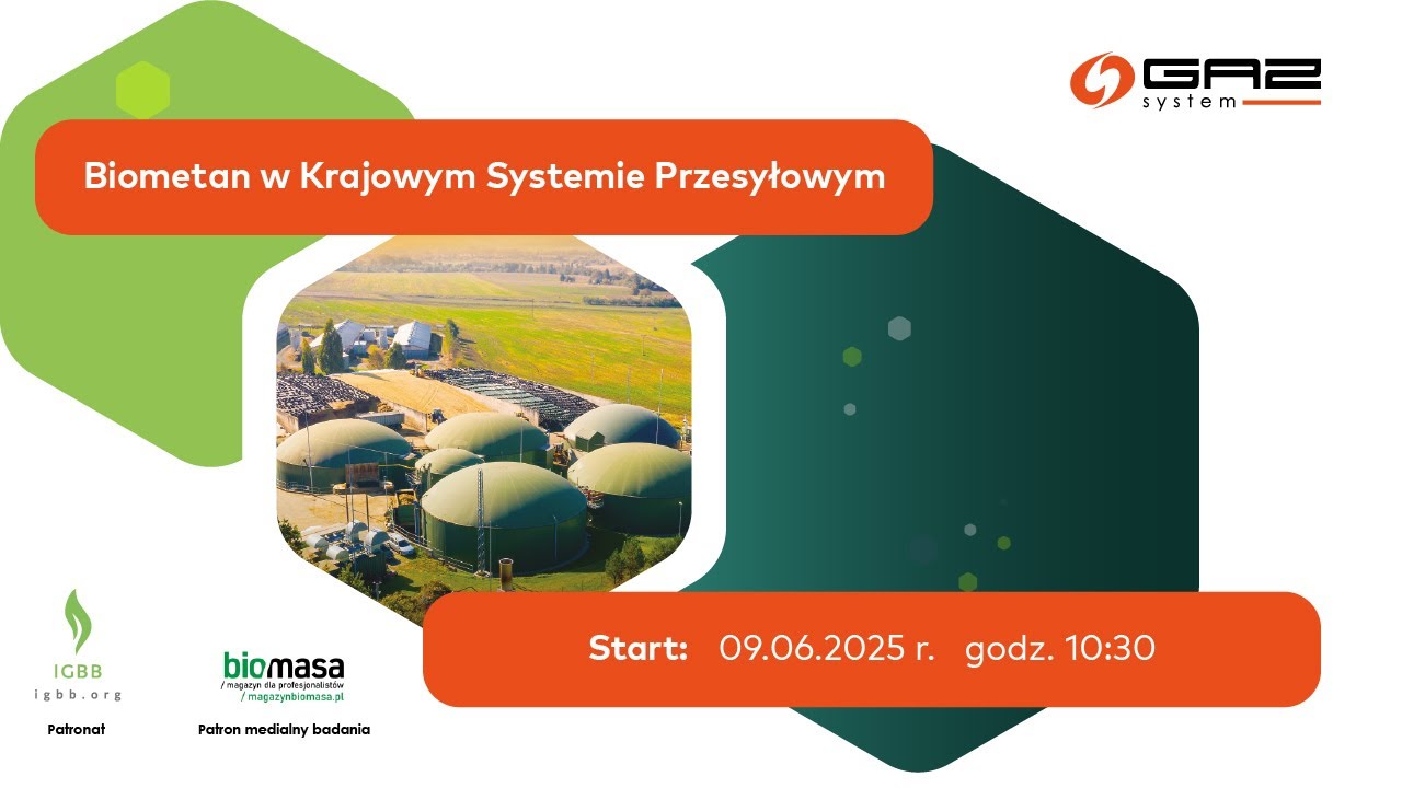 Warsztaty „Biometan w Krajowym Systemie Przesyłowym”
