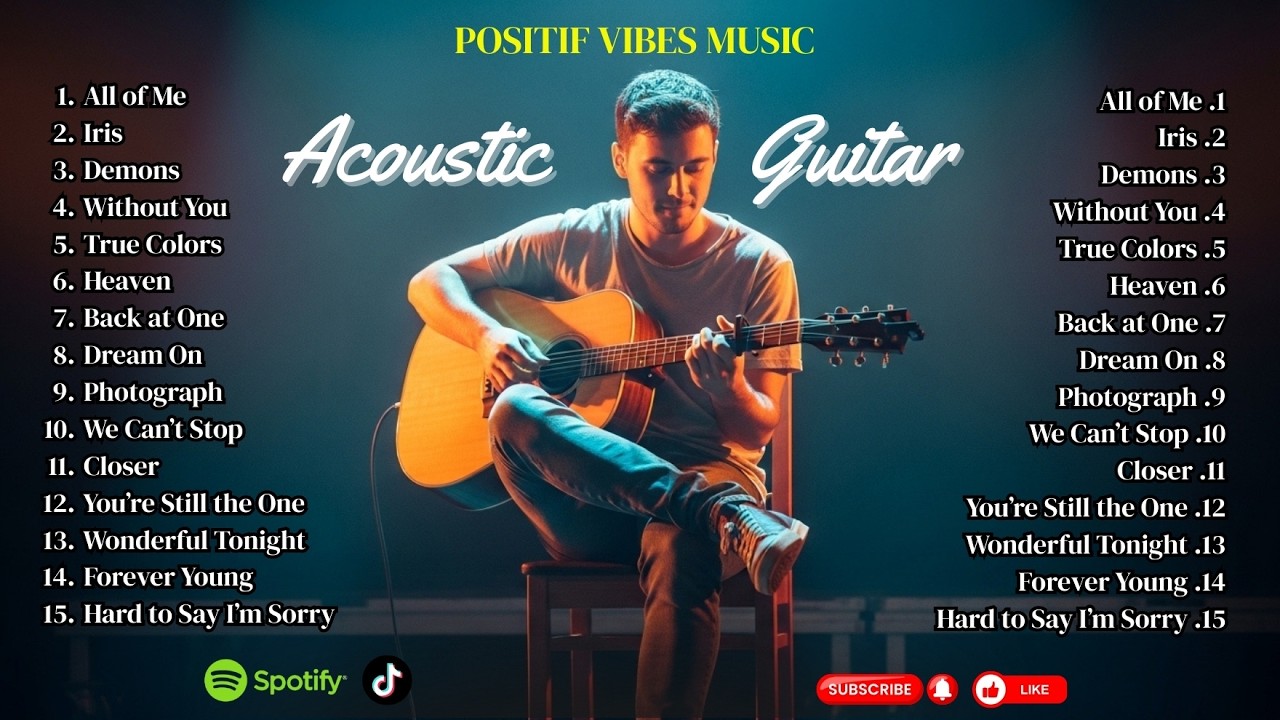 Trending English Songs Acoustic 🎸🔥 | 1 Hour Positive Vibes