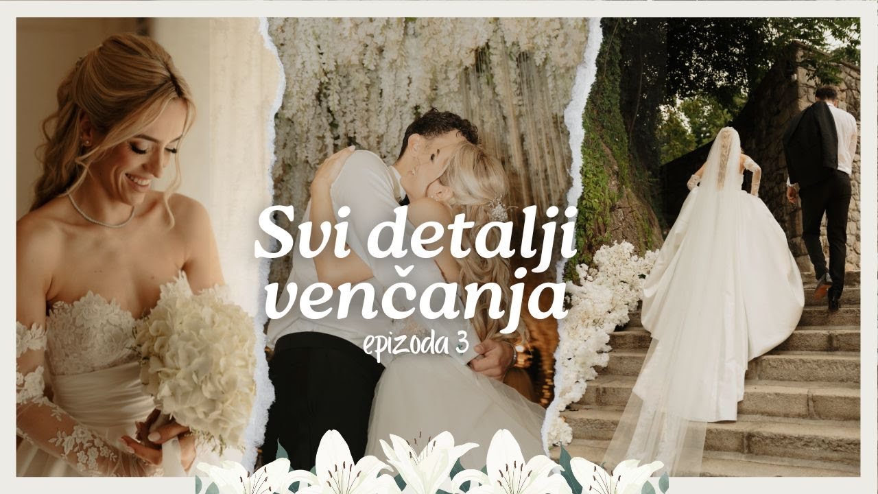 Svi detalji venčanja | fotograf, muzika, crkva, matičar... 👰🏼‍♀️