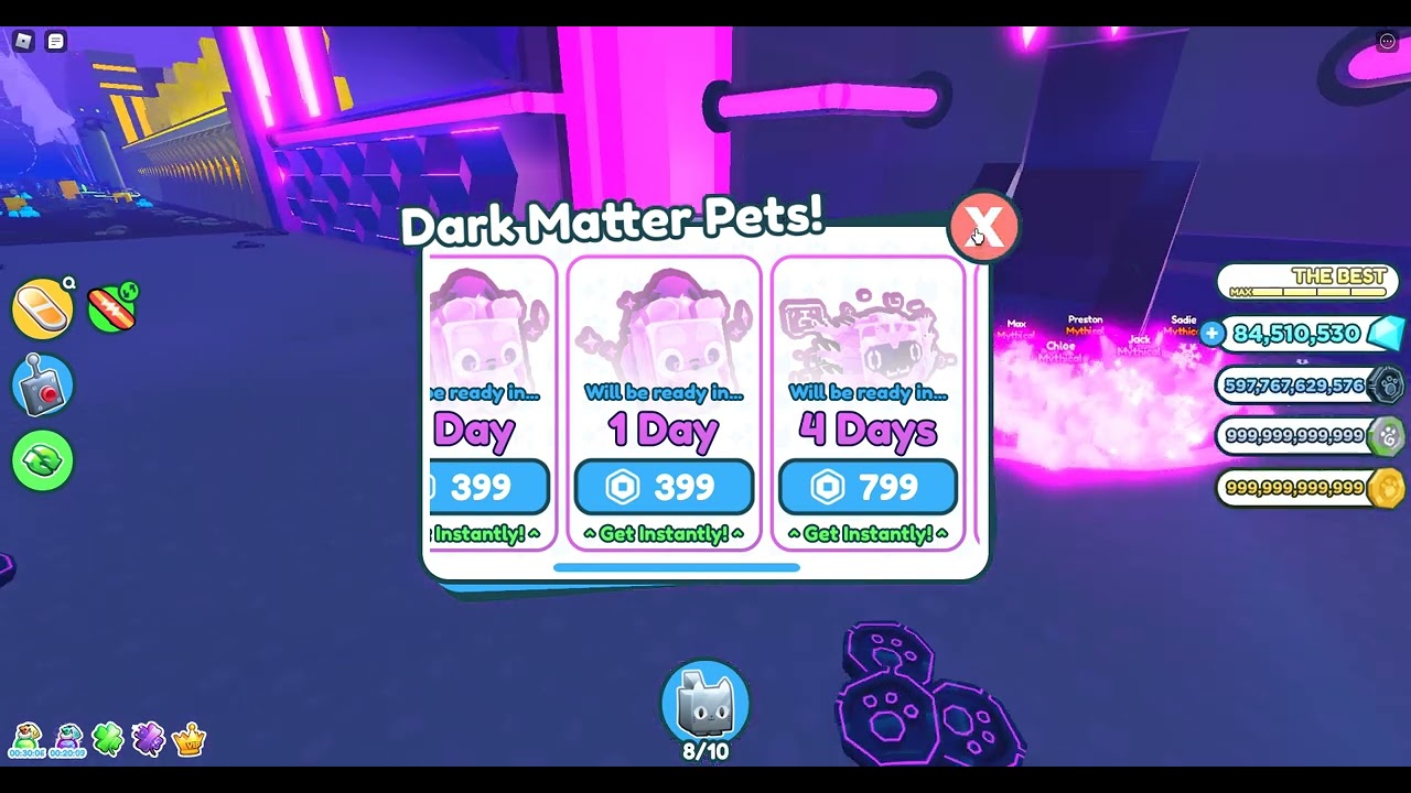 ROBLOX PET SIMULATOR X NEW UPDATE GLITCHED EGG AND HACKER PORTAL!! ( MYSTERIOUS MERCHANT IS SO OP )