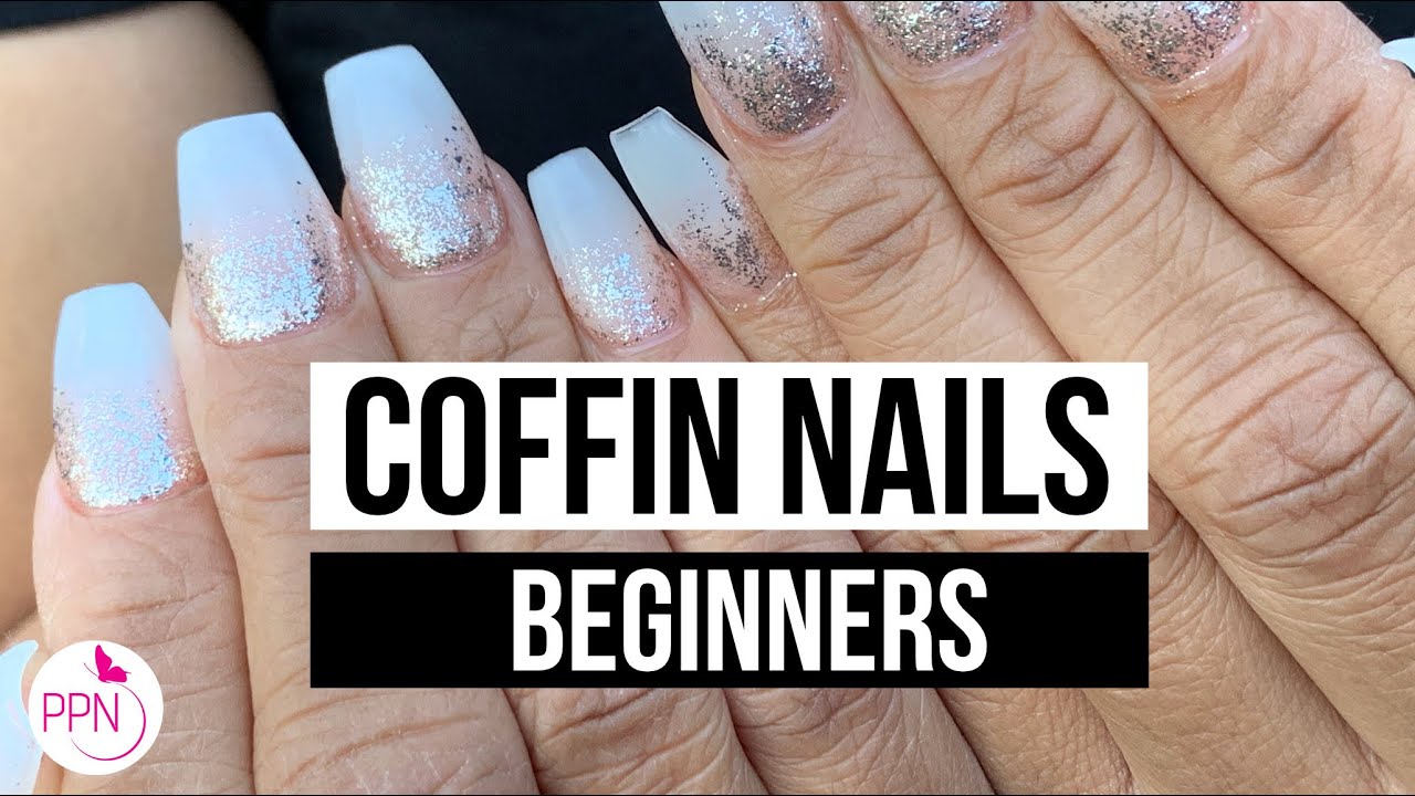 How to Shape Fake Nails Coffin
