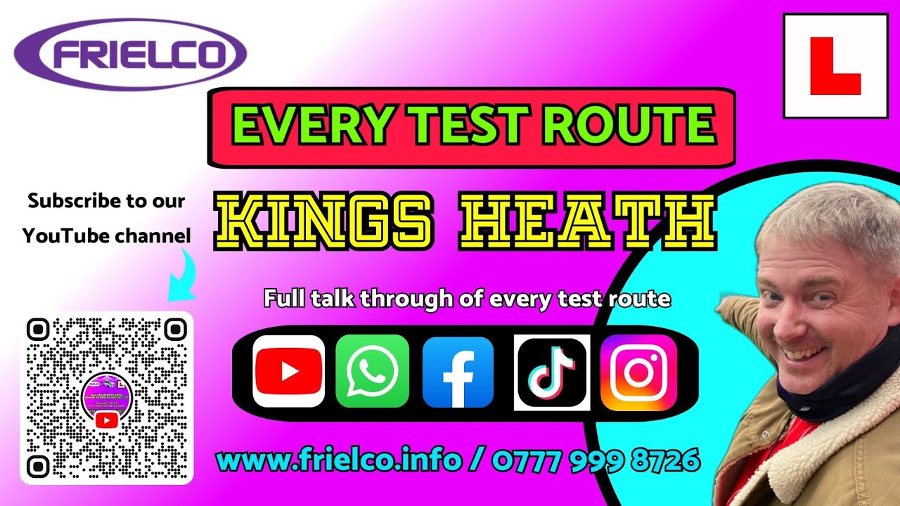 Driving Test Route Kings Heath, Birmingham