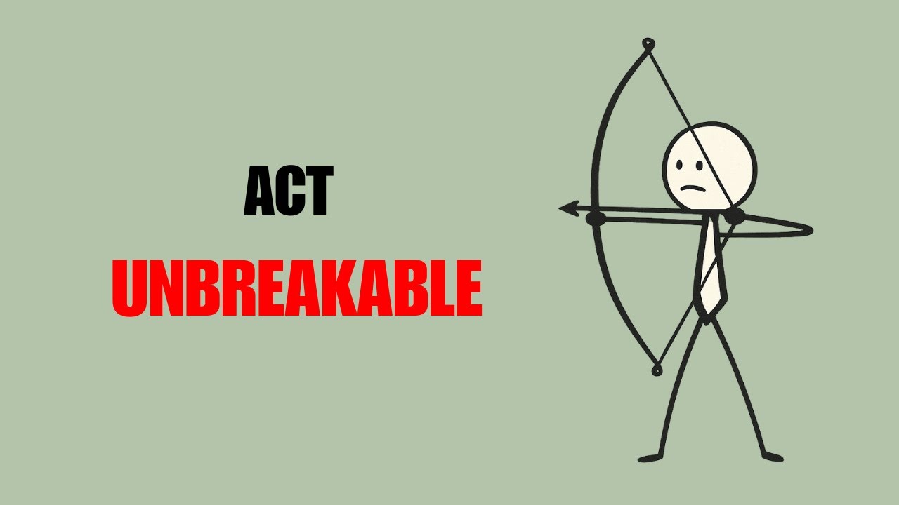 Learn To Act As If Nothing Bothers You