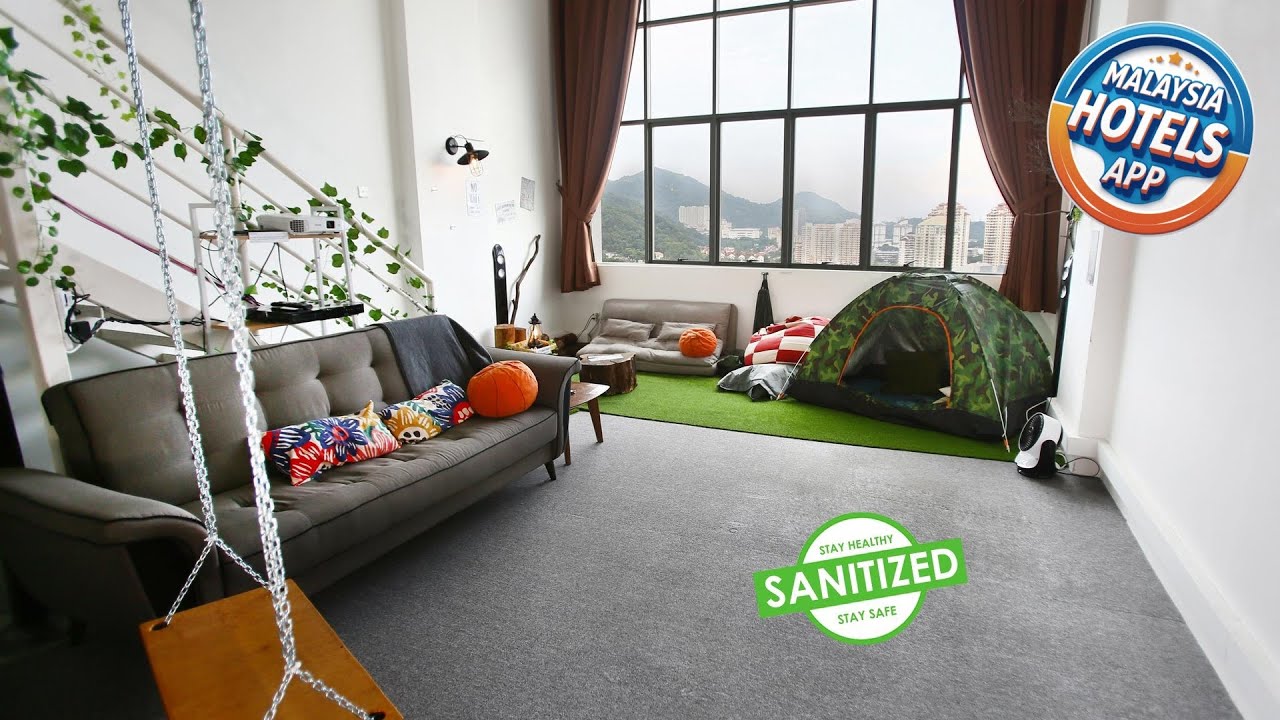 Private Forest Camp - Cinema, Hammock, Swing @ CEO | Penang, Malaysia | Hotel Review 🏩