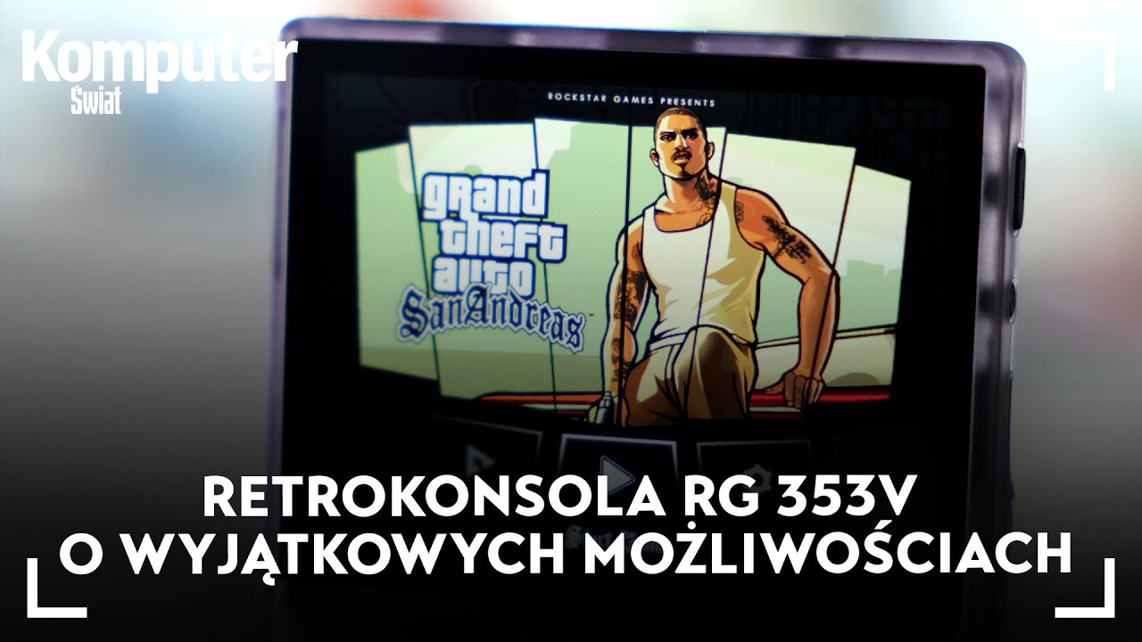 Starfield na konsolce za 250 zł. Retrokonsola RG 353V o wyjątkowych możliwościach