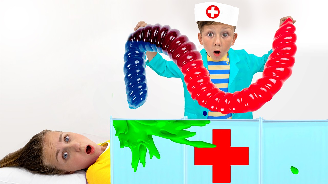 سوبر سينيا يحارب الفيروسات! 🦠 نعالج ماما ونتعلم كيف نغسل اليدين بشكل صحيح!