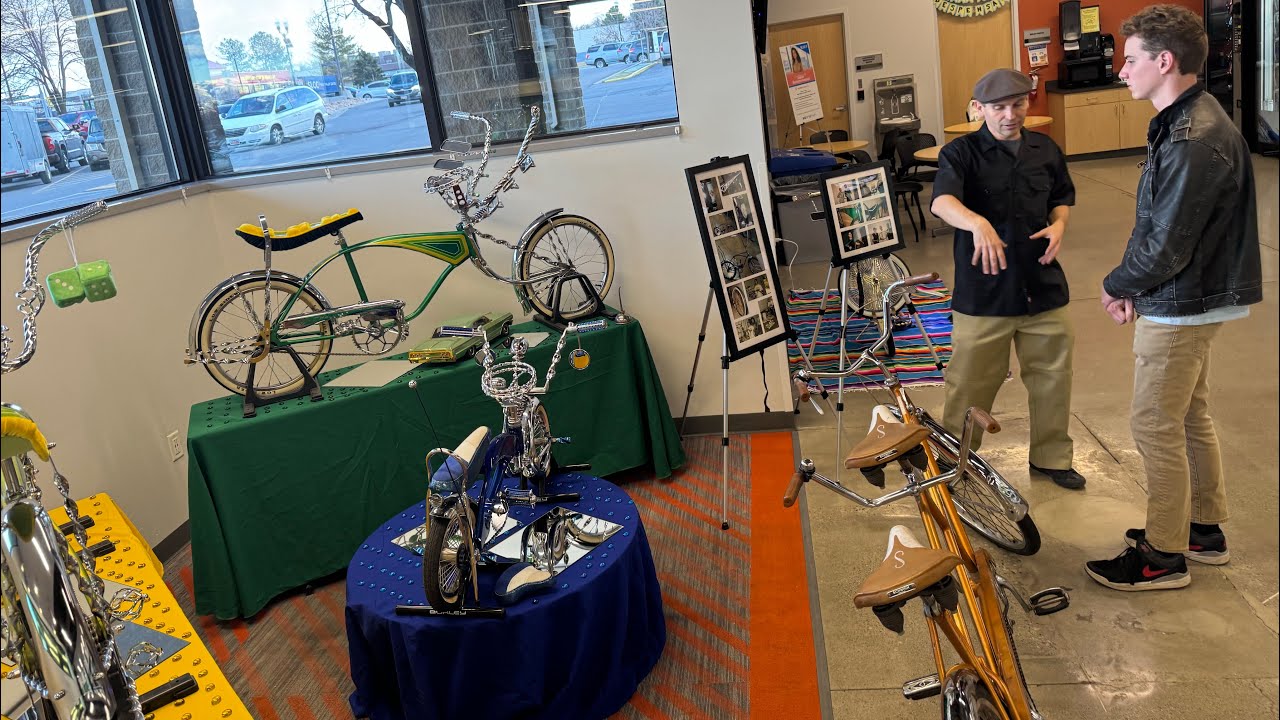 7th Annual Utah Winter Lowrider Bicycle Show at SLCC in WVC #UtahLowriders 