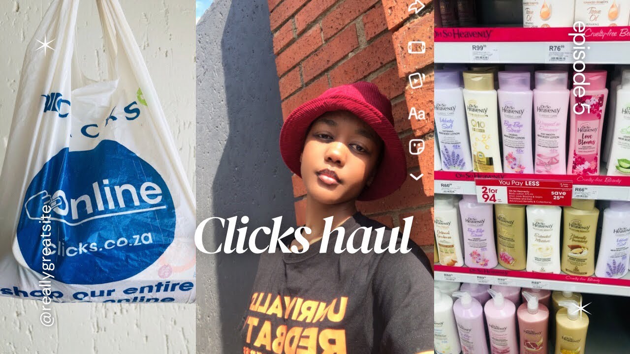 Clicks Haul| Skin Care| New YouTuber #skincare