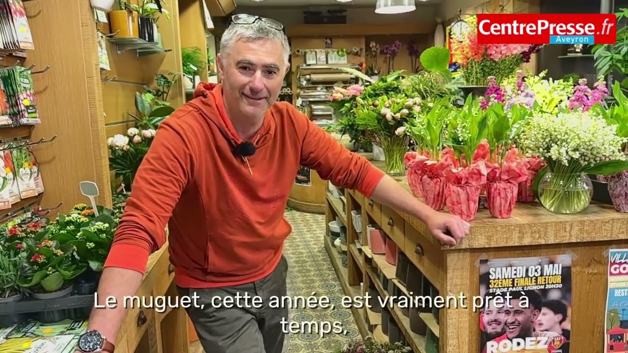 1er-Mai : en Aveyron, les fleuristes se préparent pour la vente du muguet