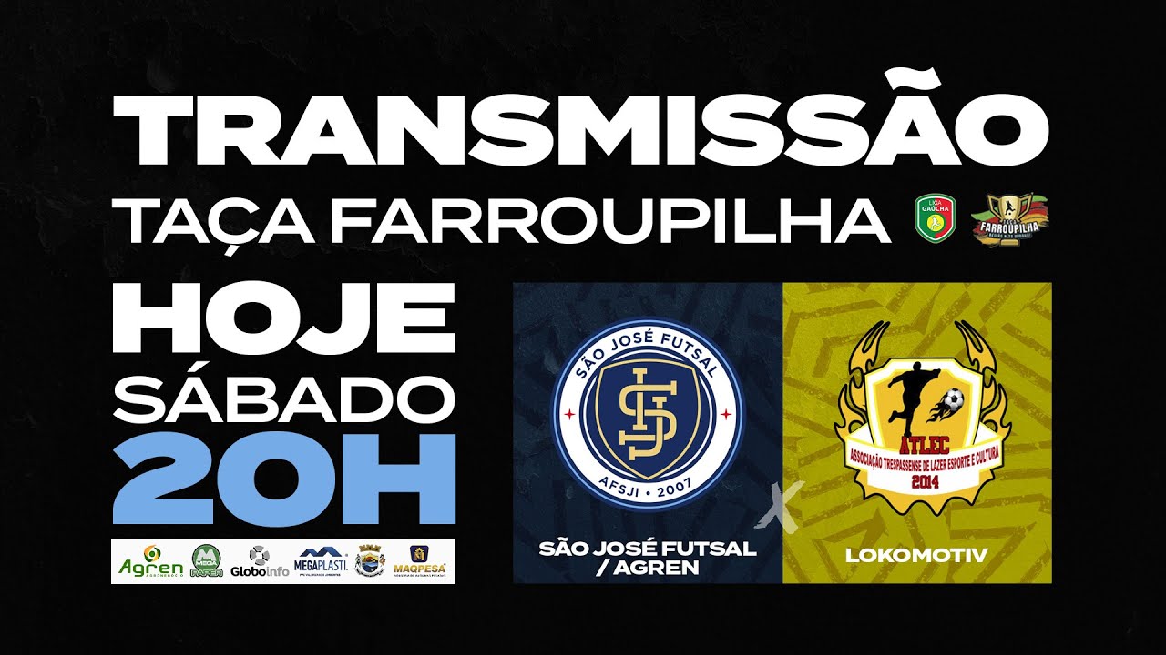 SÃO JOSÉ /AGREN X ATLEC - Quartas de Final - Taça Farroupilha
