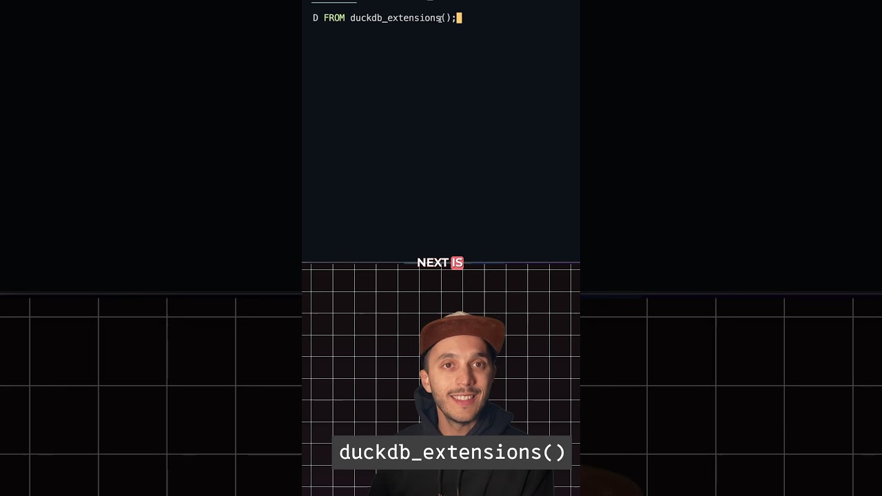 What are the interesting DuckDB metadata functions ?