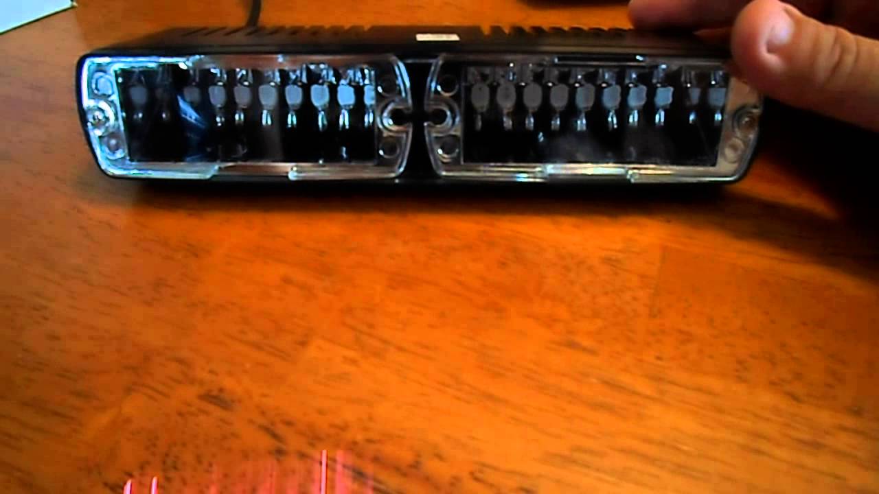 16 LED Emergency Warning Dash/Deck Strobe Light