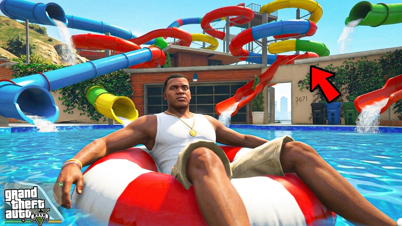 I Tested The Biggest Secret Waterslide In GTA 5!