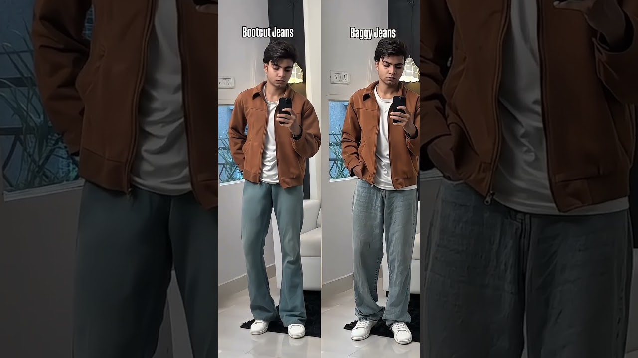 Bootcut VS Baggy Jeans 🔥