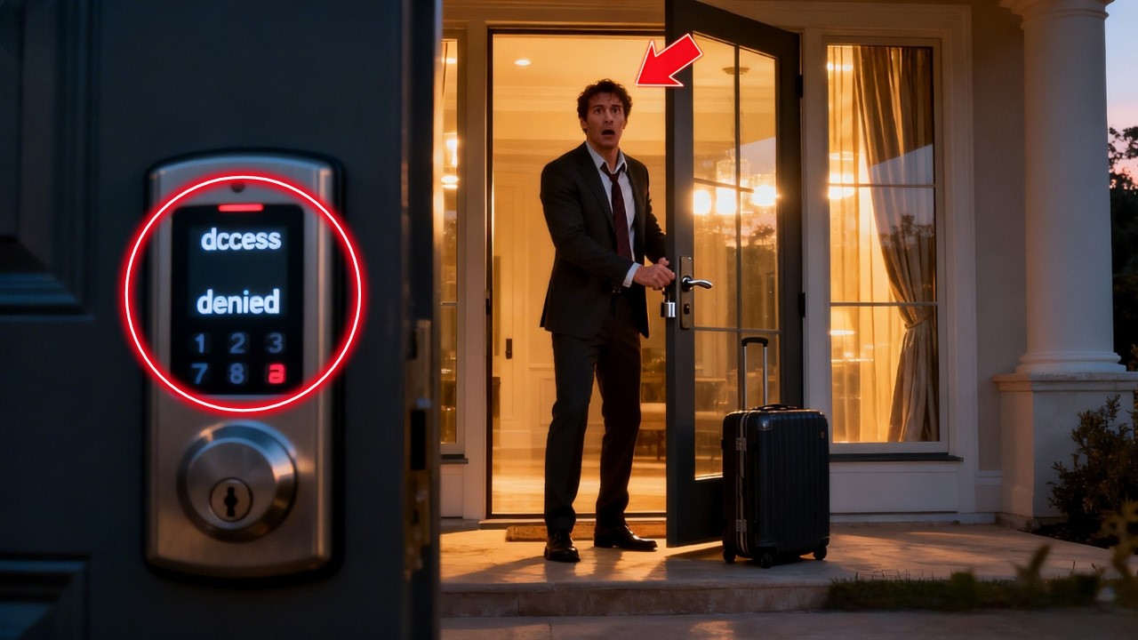 He Walked Home at Dawn From His Mistress — And Realized He’d Been Locked Out for Good