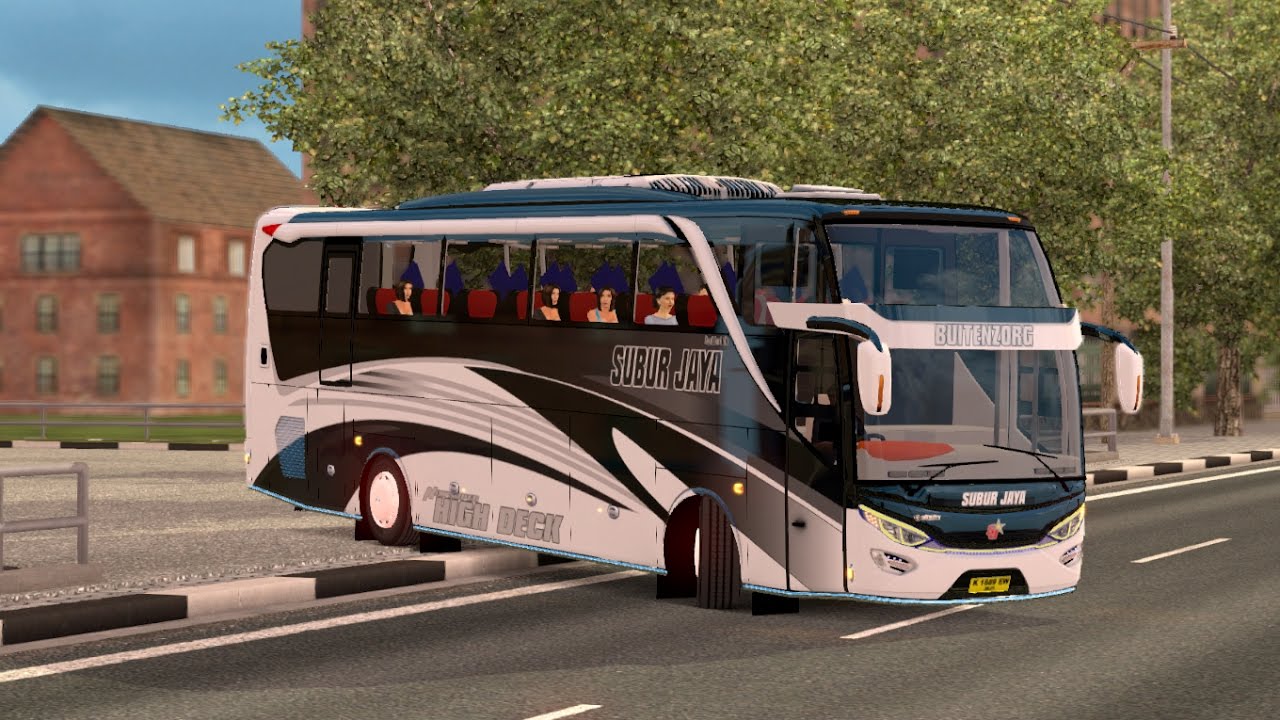 ETS2 Subur Jaya SHD Buitenzorg Ngeblong Ala Bus Malam