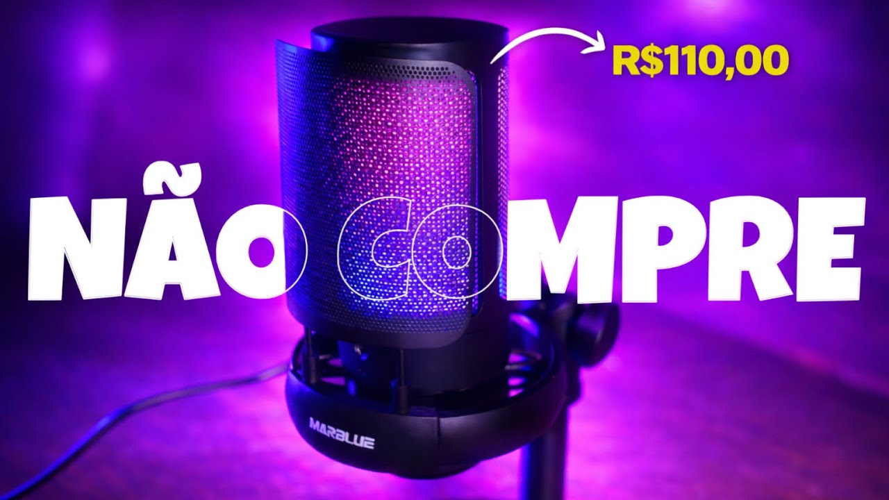 MB-6030: O MELHOR MICROFONE DE CUSTO BENEFÍCIO! (Link na Descrição)