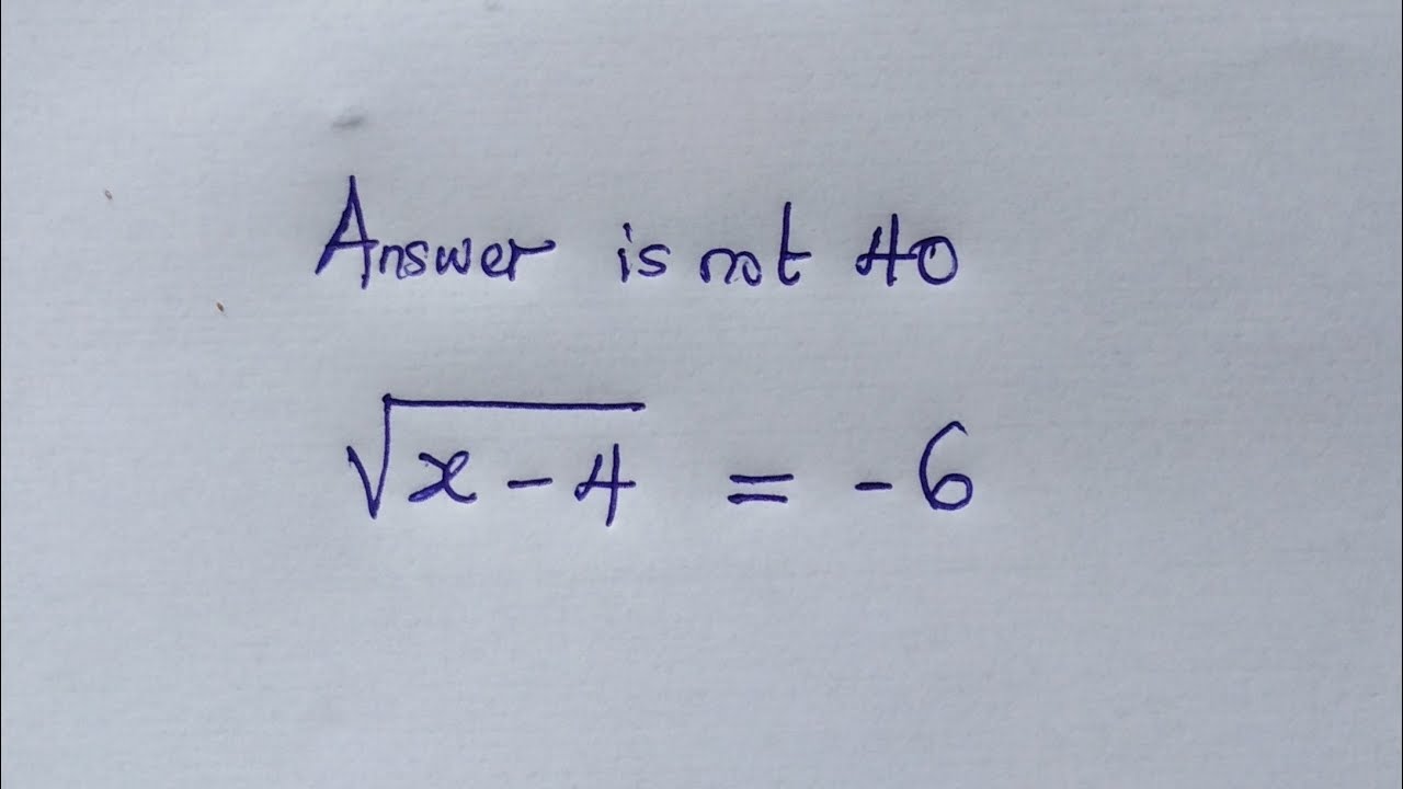 Nice radical equation | Can you solve ? 