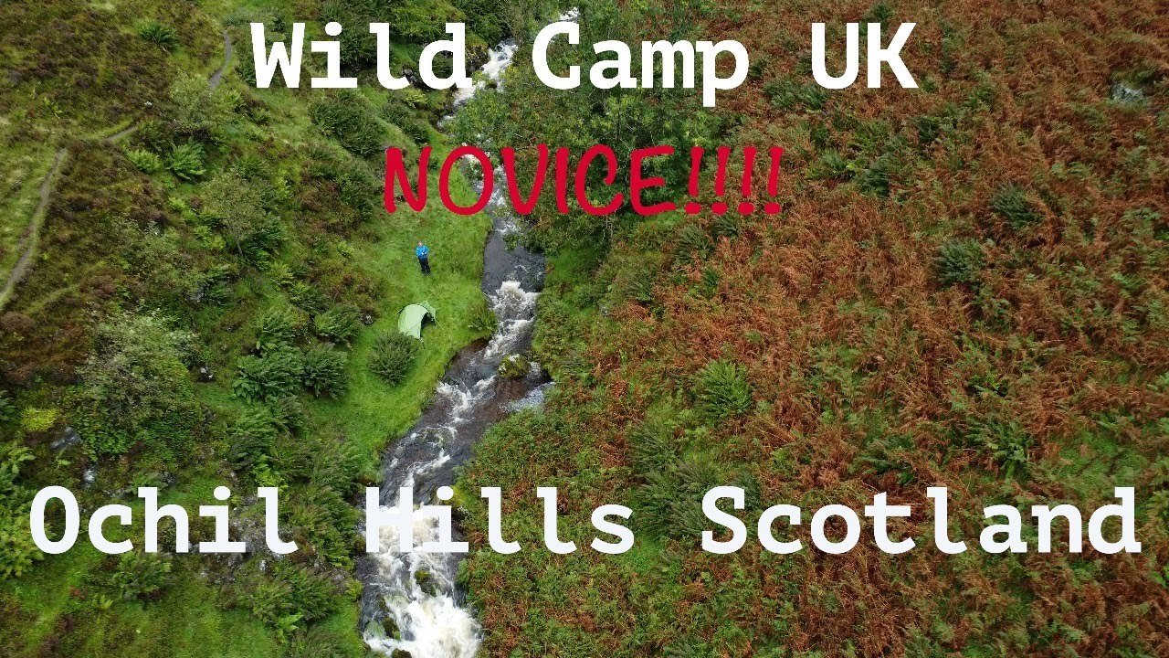 First Solo Wild Camp - Ochil Hills Scotland